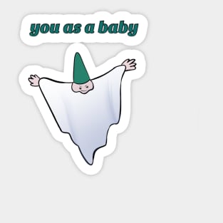 you as a baby????!!! Sticker